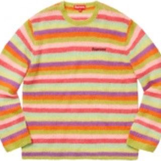 シュプリーム(Supreme)のSupreme 19fw stripe mohair sweater L(ニット/セーター)