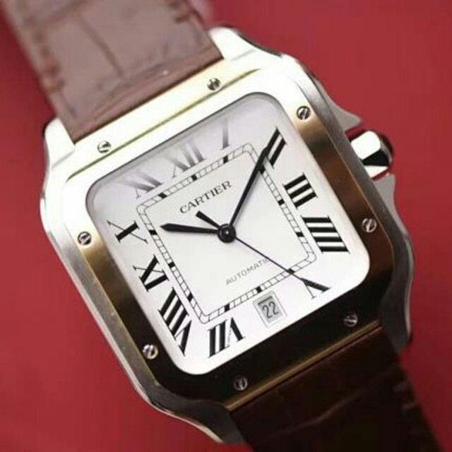 Cartier - カルティエサントス100LMW20076X8自動巻メンズ腕時計
の通販 by rowhi797's shop｜カルティエならラクマ