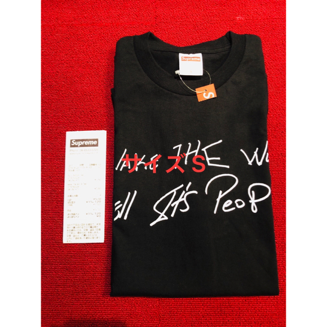 ※supreme Buju Banton Wake The World Tee