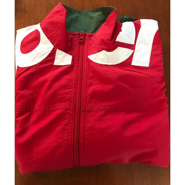 supreme shoulder logo track jacket s