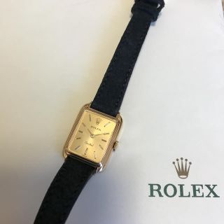 ロレックス(ROLEX)のロレックス オーキッド アンティーク レディース 750(腕時計)