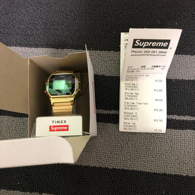 Supreme - supreme timex digital watchã®é販 by supreme's shopï½ã·ã¥ããªã¼ã ãªãã©ã¯ã