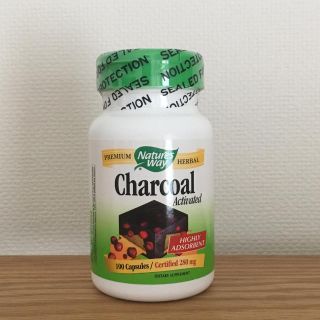 ネイチャーズゲート(Nature's Gate)の【新品未開封】Nature's Way チャコール 280mg 100カプセル(その他)