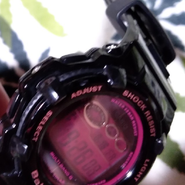 Baby-G(ベビージー)の電波ソーラー　腕時計　CASIO Baby-G bgr-3003　ブラック レディースのファッション小物(腕時計)の商品写真