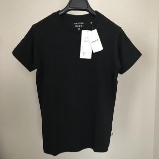 コーエン(coen)の新品 coen コーエン USAコットンベーシッククルーネック Tシャツ 黒(Tシャツ(半袖/袖なし))