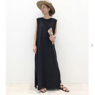 アパルトモンドゥーズィエムクラス(L'Appartement DEUXIEME CLASSE)の新品☆LOS ANGELES APPAREL N/S Maxi ワンピース(ロングワンピース/マキシワンピース)