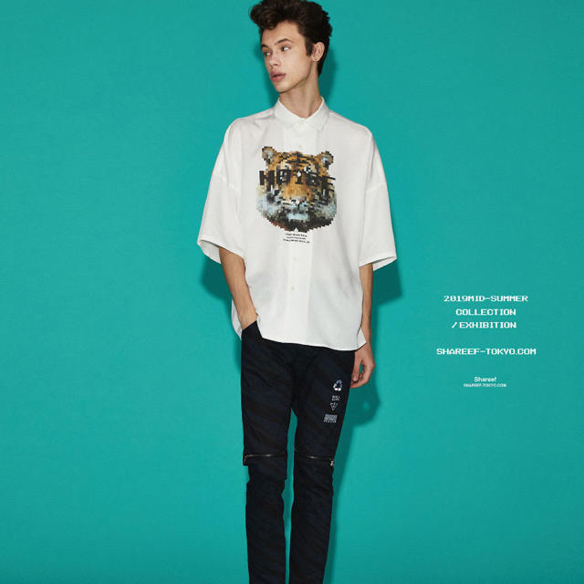 SHAREEF - SHAREEF DOT TIGER SHIRTSの通販 by ＄ドル＄｜シャリーフ ...