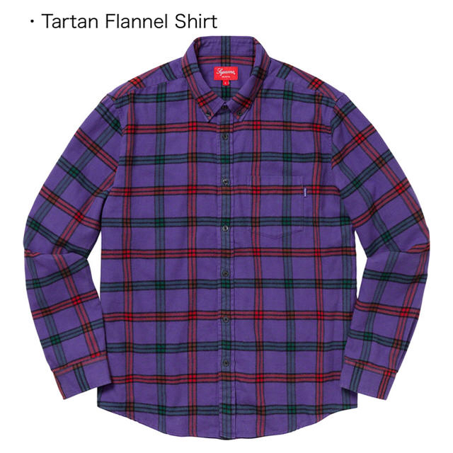 Supreme Tartan Flannel Shirt