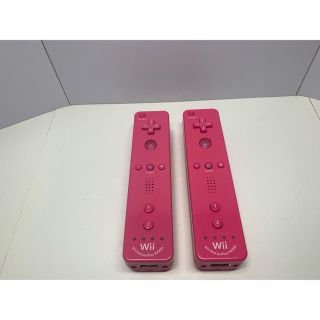 ウィーユー(Wii U)のWiiリモコンプラス ピンク2本セット(その他)