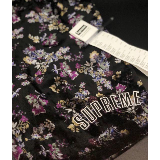 M Supreme Floral Velour Short 19aw M Supreme Floral Velour Short 19aw