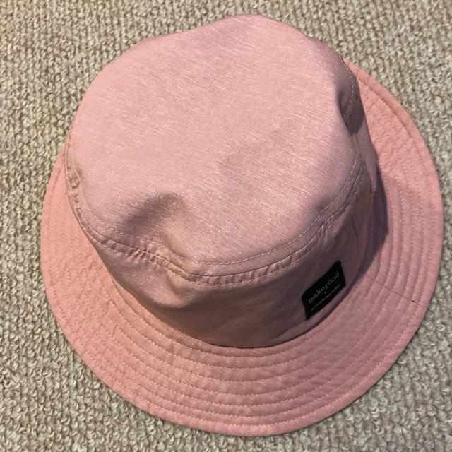 しまむら(シマムラ)のピンク帽子 キッズ/ベビー/マタニティのこども用ファッション小物(帽子)の商品写真