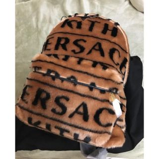 ヴェルサーチ(VERSACE)のkith X versace コラボ ファーリュック(バッグパック/リュック)