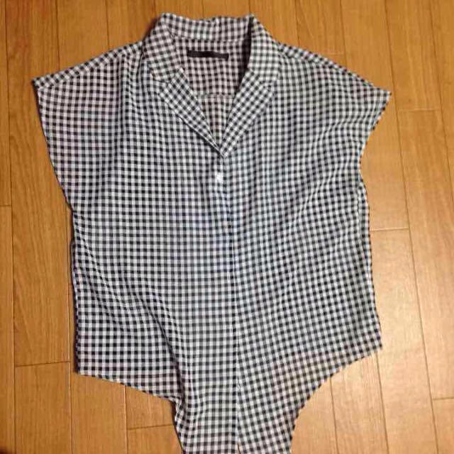 heather(ヘザー)のギンガムチェックシャツ レディースのトップス(Tシャツ(半袖/袖なし))の商品写真
