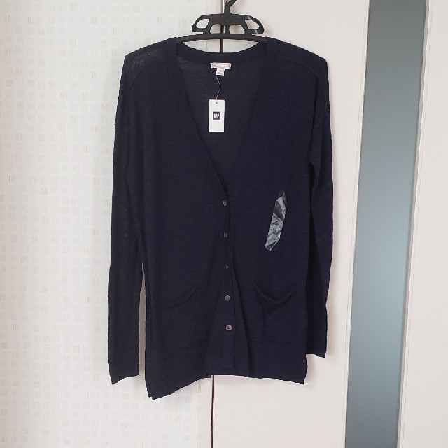 GAP(ギャップ)のタグ付き GAP カーディガン ネイビー  メンズのトップス(カーディガン)の商品写真