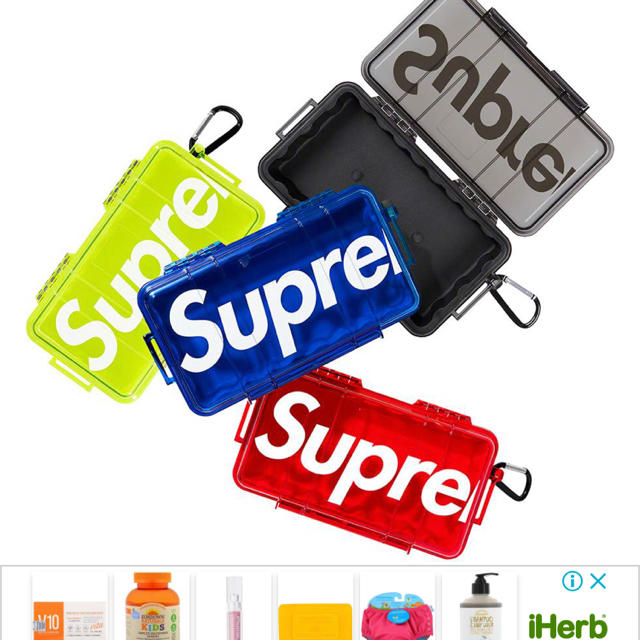 supreme ペリカンケース 黒-
