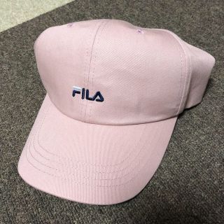 イーガールズ(E-girls)のE-girls 鷲尾伶菜着用 FILA キャップ(キャップ)