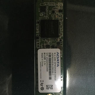 SSD SATA 256gb(PCパーツ)