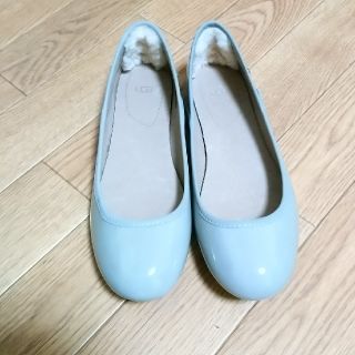 アグ(UGG)のUGG アグ バレエシューズ フラットシューズ 新品 23.5(バレエシューズ)