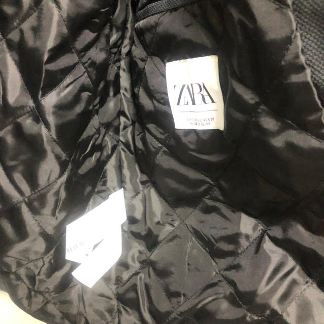 ZARA(ザラ)の新品未使用 タグ付き 定価9900円 ZARA ブルゾン ジャケット S グレー メンズのジャケット/アウター(ブルゾン)の商品写真