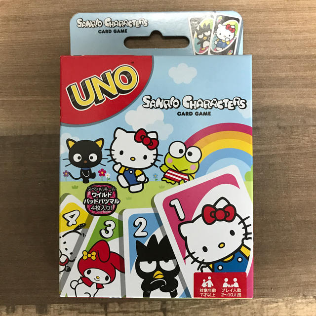 サンリオ(サンリオ)のサンリオUNO 新品 エンタメ/ホビーのテーブルゲーム/ホビー(トランプ/UNO)の商品写真