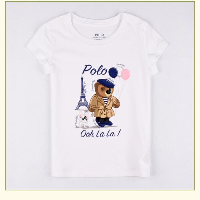 POLO RALPH LAUREN(ポロラルフローレン)のラルフローレン Tシャツ 新品 キッズ/ベビー/マタニティのキッズ服女の子用(90cm~)(Tシャツ/カットソー)の商品写真