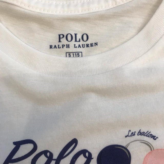 POLO RALPH LAUREN(ポロラルフローレン)のラルフローレン Tシャツ 新品 キッズ/ベビー/マタニティのキッズ服女の子用(90cm~)(Tシャツ/カットソー)の商品写真