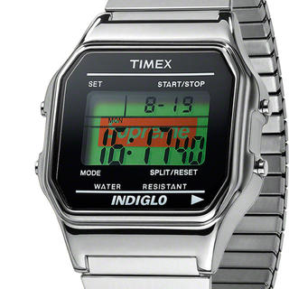 シュプリーム(Supreme)のSupreme® Timex® Digital Watch シルバー銀(腕時計(デジタル))