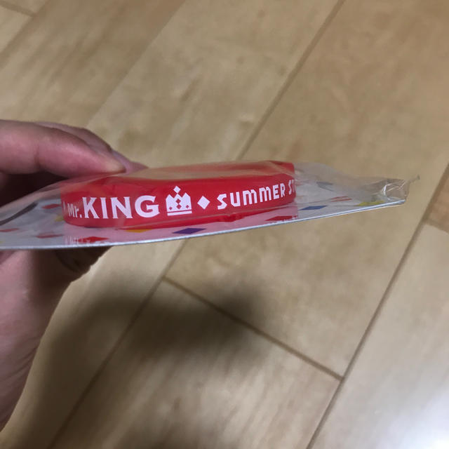 Johnny's(ジャニーズ)のサマステ Mr.KING ラバーバンド エンタメ/ホビーのタレントグッズ(アイドルグッズ)の商品写真