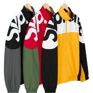 シュプリーム(Supreme)のSupreme shoulder logo track jacket 黄色 m(その他)