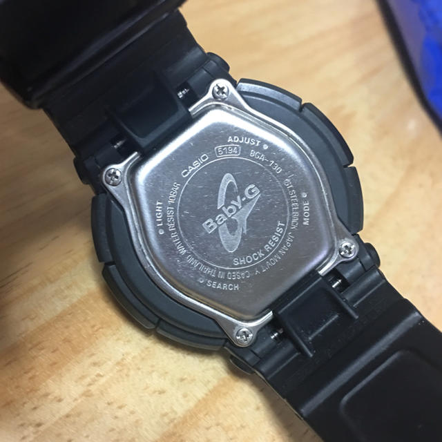 Baby-G(ベビージー)のカシオ 腕時計 BGA-130-1BJF レディースのファッション小物(腕時計)の商品写真