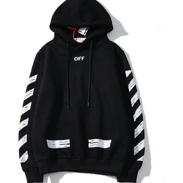 OFF-WHITE(オフホワイト)の


オフホワイト　メンズ　パーカー　　ウェット トレーナー　 メンズのトップス(パーカー)の商品写真