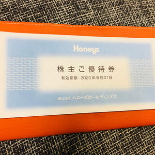 ハニーズ(HONEYS)のハニーズ  株主優待  500円6枚  3000円分(ショッピング)