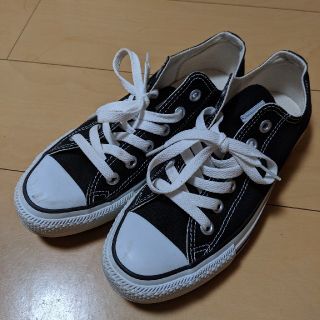 コンバース(CONVERSE)の8/31まで【美品】コンバース　オールスター　ブラック　24.5(スニーカー)