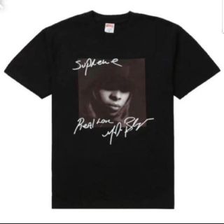 シュプリーム(Supreme)の19aw supreme Mary J. Blige Tee 黒 Mサイズ(Tシャツ/カットソー(半袖/袖なし))