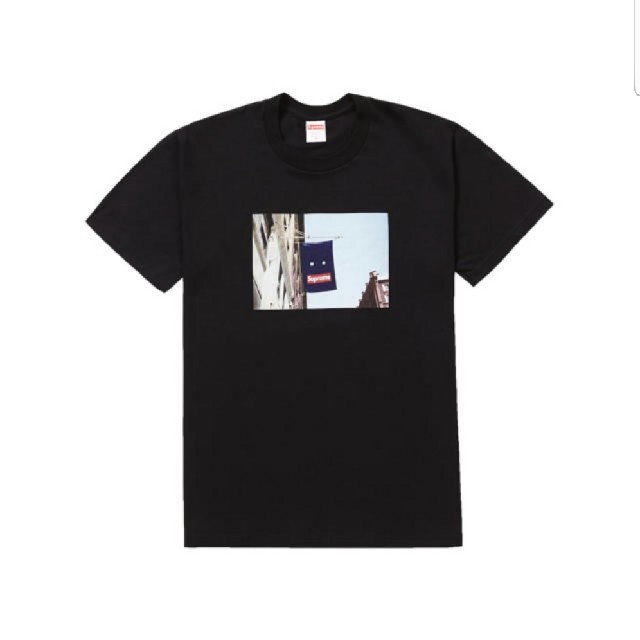 Supreme(シュプリーム)のSupreme Banner Tee black Mサイズ メンズのトップス(Tシャツ/カットソー(半袖/袖なし))の商品写真