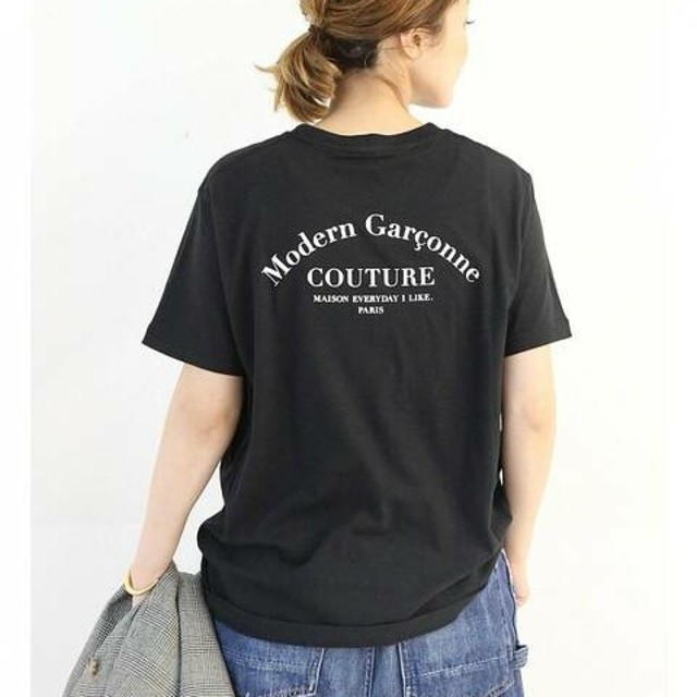 今季新品ドゥーズィエムクラス☆Modern Garconne Tシャツ☆ブラック