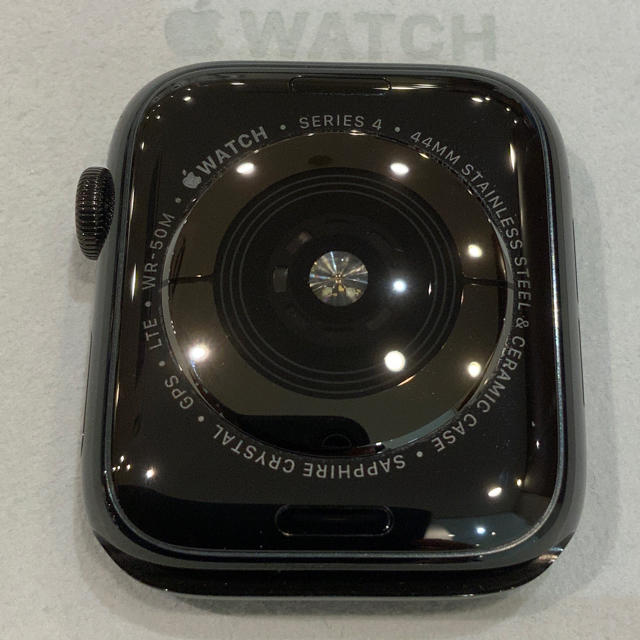 Apple Watch(アップルウォッチ)のApple Watch series4 セルラー 44mm ブラック ステンレス メンズの時計(腕時計(デジタル))の商品写真