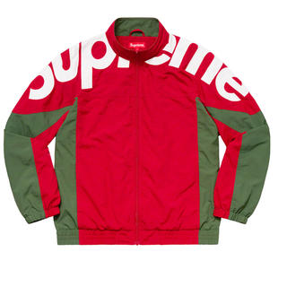 シュプリーム(Supreme)のM サイズ Supreme Shoulder Logo Track Jacket(ナイロンジャケット)