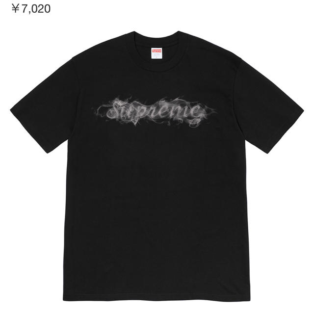 新品 19aw Supreme Smoke Tee スモーク Tシャツ 黒 M - Tシャツ ...