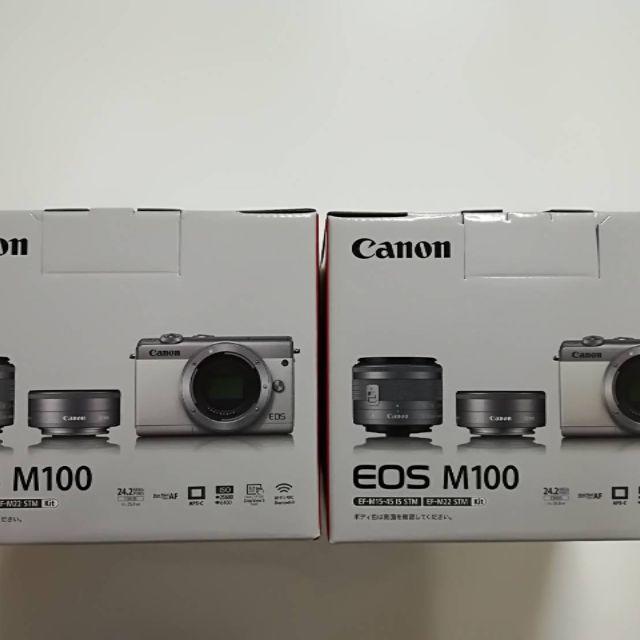 魅了 hayasofu【新品未使用】 - Canon Canon 2台 ダブル M100 EOS デジタル一眼 魅了 hayasofu【新品未使用】 - Canon Canon 2台 ダブル M100 EOS デジタル一眼