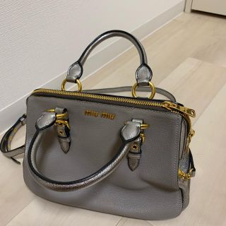 ミュウミュウ マドラス バッグ(グレー/灰色系)の通販 25点 | miumiu