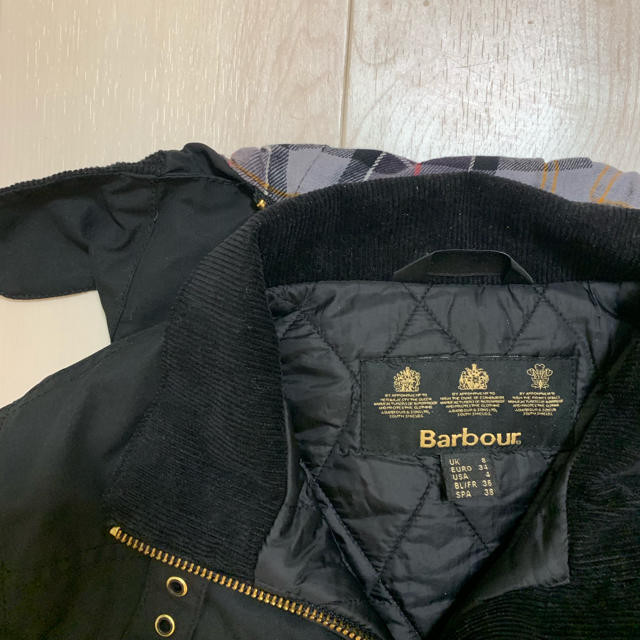 Barbour(バーブァー)のバーブァー インターナシナルワックスパーカー UK8 レディースのジャケット/アウター(ロングコート)の商品写真