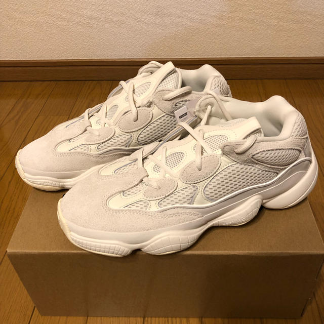 スニーカーYEEZY 500 “BONE WHITE”