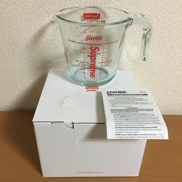 supreme/pyrex 2-cup measuring cup 軽量カップ
