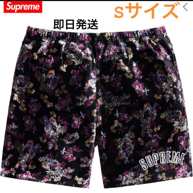 Supreme - Supreme Floral Velour short Sサイズの通販 by shk ...
