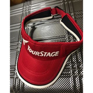 ツアーステージ(TOURSTAGE)のツアーステージ サンバイザー(キャップ)