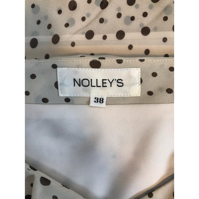 NOLLEY'S(ノーリーズ)の【美品♡】NOLLEY'S  ドットワンピース/38 レディースのワンピース(ひざ丈ワンピース)の商品写真