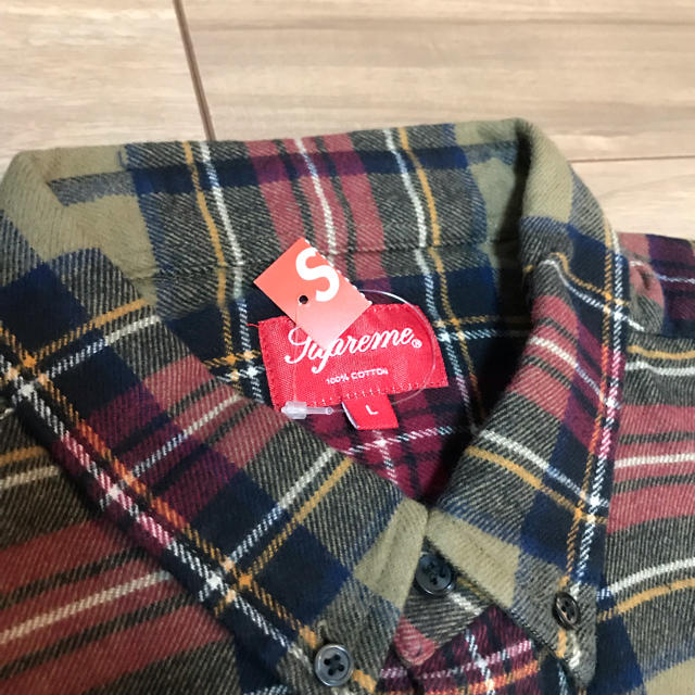 Supreme(シュプリーム)のSupreme Tartan Flannel Shirt Lサイズ メンズのトップス(シャツ)の商品写真