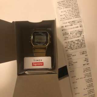 シュプリーム(Supreme)のsupreme timex gold 金(腕時計(デジタル))