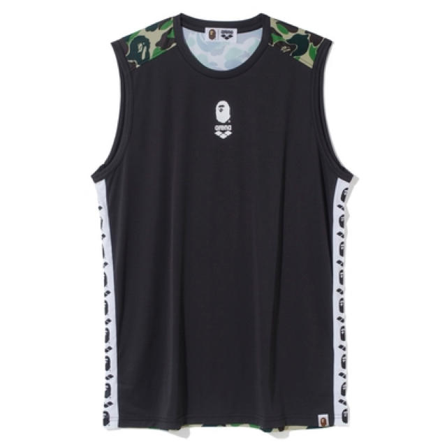 A BATHING APE(アベイシングエイプ)の激レアL新品！【 BAPE X ARENA 】RASH GUARDラッシュガード メンズの水着/浴衣(水着)の商品写真